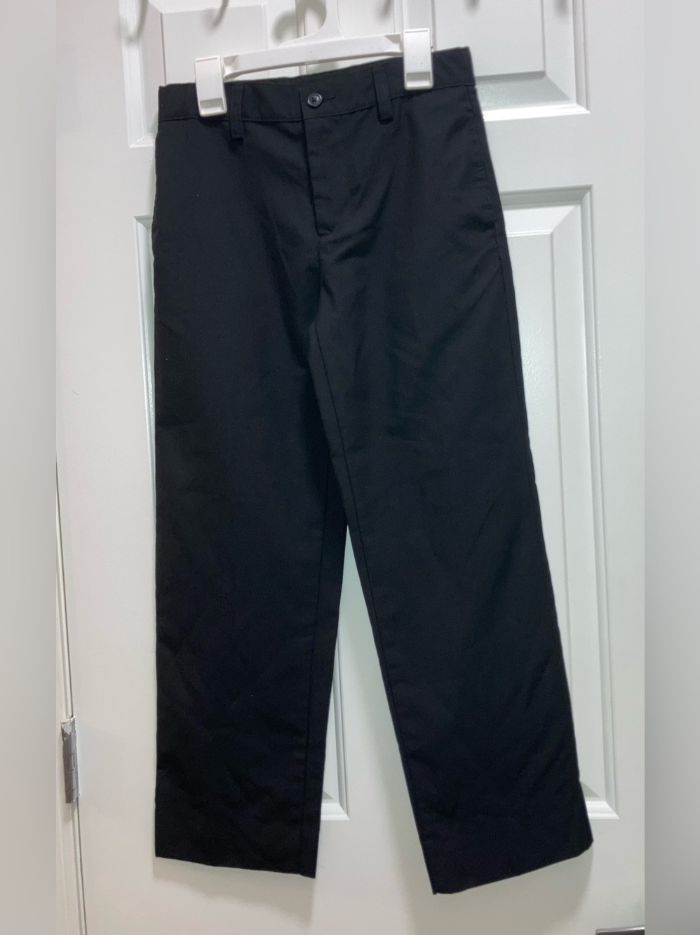 Boys' Uniform Chino Pants - Cat & Jack Black Size 10